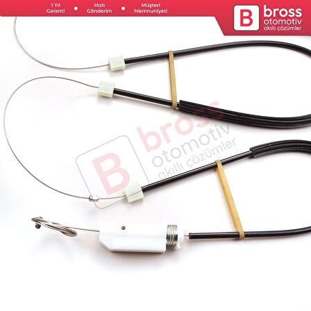 Audi TT TTS TTRS 8S FV 2014-2024 2-Kapı 8S0837461 İçin Elektrikli Sol Cam Kriko Tamir Seti