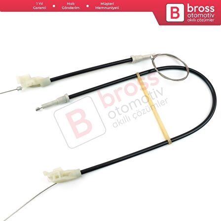 Land Rover Freelander MK1 1997-2006 3/5 Kapı ALR8178 İçin MANUEL Arka Sağ Kapı Cam Kriko Tamir Seti