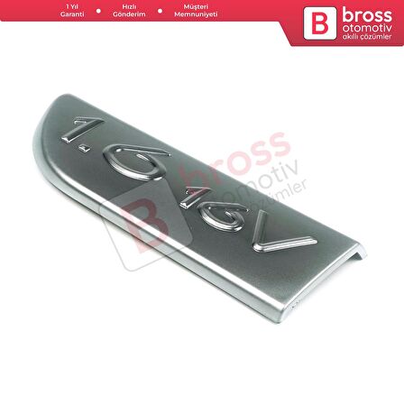 Renault Megane MK2 Scenic MK2 için Sol Krom 1.6 16V Monogram Amblemi Yazısı 8200209130