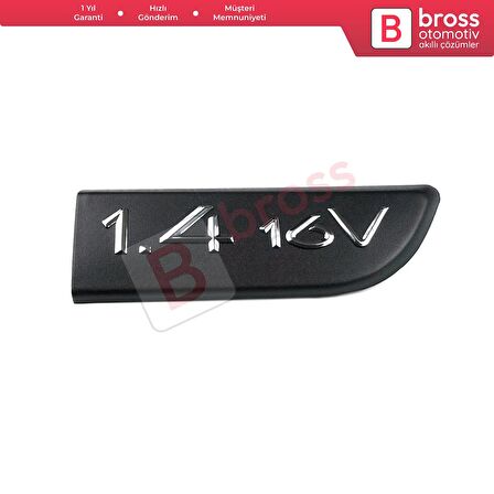 Renault Megane MK2 Scenic MK2 için Sağ Taraf 1.4 16V Monogram Amblemi Yazısı 8200209128