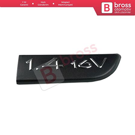 Renault Megane MK2 Scenic MK2 için Sağ Taraf 1.4 16V Monogram Amblemi Yazısı 8200209128