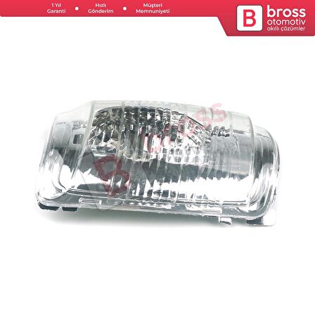 Ford Transit 13 On İçin Yan Ayna Sinyali Beyaz Sol 1847387