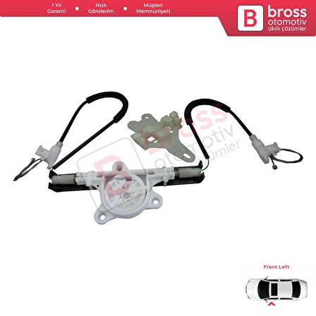 Nissan Terrano MK2 R20 Mercedes Vito W638 807010F015 İçin Elektrikli Ön Sol Cam Kriko Tamir Seti