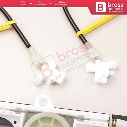 Nissan Terrano MK2 R20 1992-2007 27012X400 İçin Elektrikli Arka Sol Cam Kriko Tamir Seti