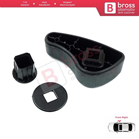 Renault Megane Kangoo MK1 Trafic MK2 için Ön Sağ Koltuk Ayar Kolu 7701205079