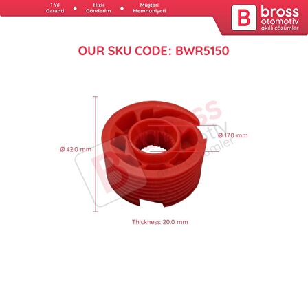 DAF CF85/95 2002-On için Cam Kriko Tamir Makarası