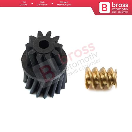 Mercedes W203 W211 CLK W209 A209 İçin Merkezi Kilit Tamir Dişli Seti 2037200135.