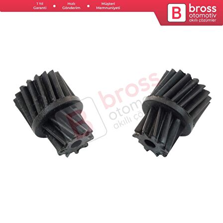 2 Adet Mercedes W203 W211 CLK W209 A209 için Kapı Kilit Tamir Dişlisi 2037200135