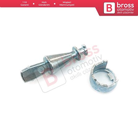 BDP663 VW Golf 6 Jetta 5 İçin Ön Kapı Kilidi Tamir Takımı 45 mm 5K0837167A