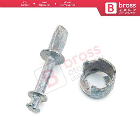 VW Passat B6 B7 İçin Ön Kapı Kilidi Tamir Parçası 48 mm 3C0837167