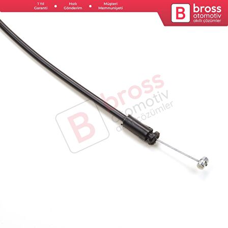 Renault Kangoo için Arka Bagaj Kapı Kilit Açma Kısa Teli 7700354861