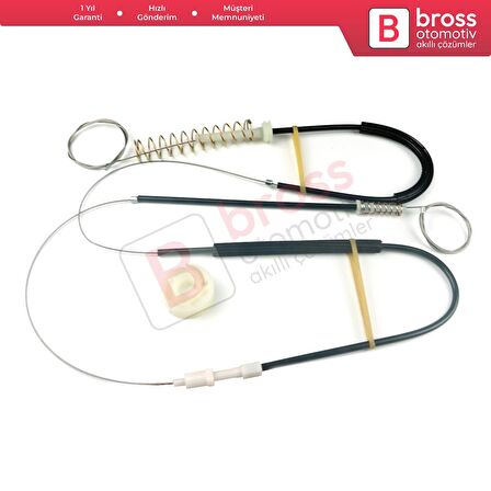 Audi TT MK1 8N 8N3 8N9 1998-2006 2-Kapı 8N0837461 İçin Elektrikli Sol Cam Kriko Tamir Seti