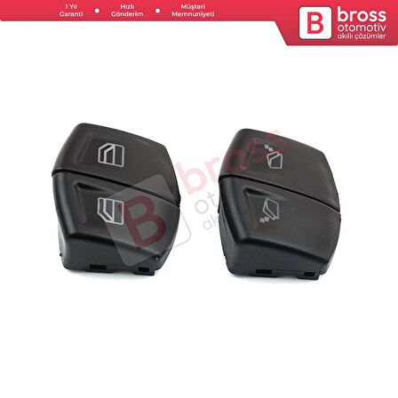 Mercedes Vito Viano Mixto W639 2003-2015 A6395451313 İçin 4 Adet Ön Sürücü Cam Düğme Kapağı