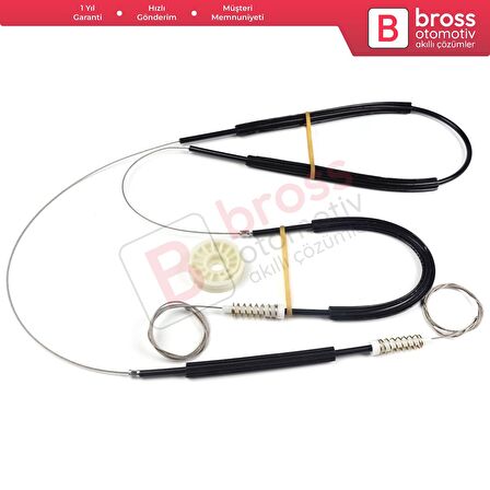 Audi Q7 MK1 4L 4LB 2006-2015 5-Kapı SUV 4L0839461 İçin Elektrikli Arka Sol Cam Kriko Tamir Seti