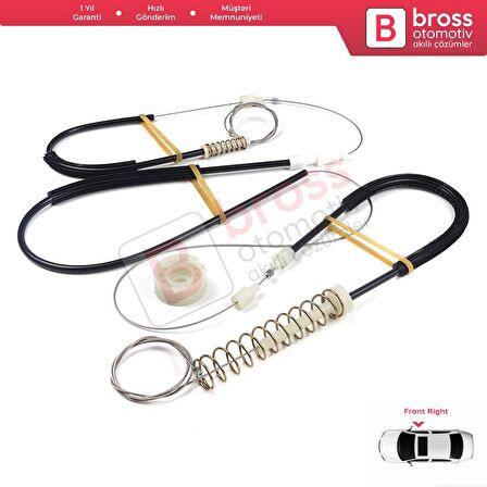 VW EOS 1F7 1F8 2006-2015 2-Kapı Coupe Convertible 1Q0837462 İçin Elektrikli Sağ Cam Kriko Tamir Seti