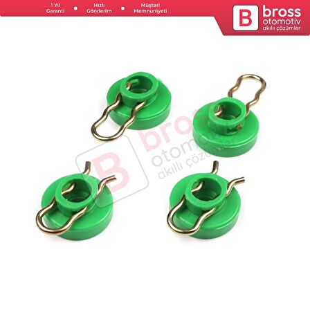 Saab Volvo için 4 Set Cam Kriko Mekanizma Tamir Kılavuzu 4493433 93246015715