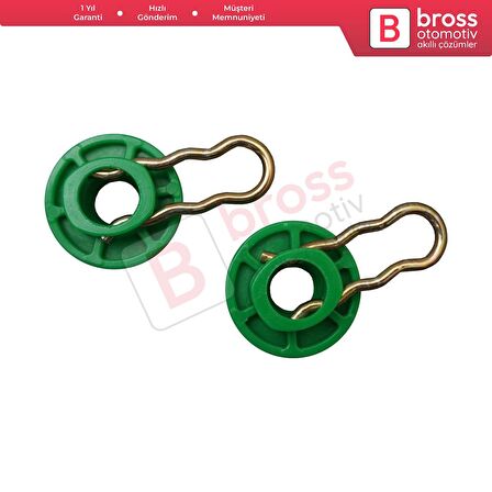 Saab Volvo için 2 Set Cam Kriko Mekanizma Tamir Kılavuzu 4493433 93246015715