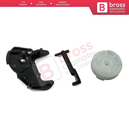 BMW 1 3 5 X5 X6 Z4 E90 E91 E92 E93 için Sol Kapı Kilit Tamir Seti 51217202143