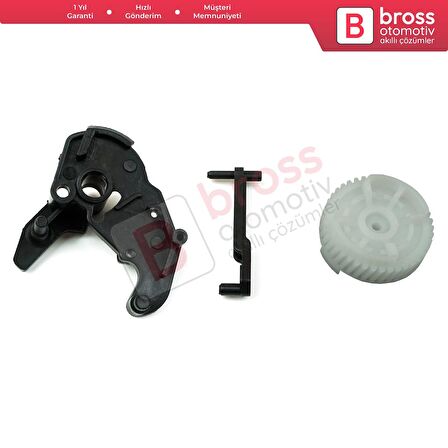 BDP148-2 BMW 1 3 5 X5 X6 Z4 E90 E91 E92 E93 için Sağ Kapı Kilit Tamir Seti 51217202146