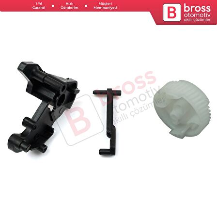 BDP148-2 BMW 1 3 5 X5 X6 Z4 E90 E91 E92 E93 için Sağ Kapı Kilit Tamir Seti 51217202146