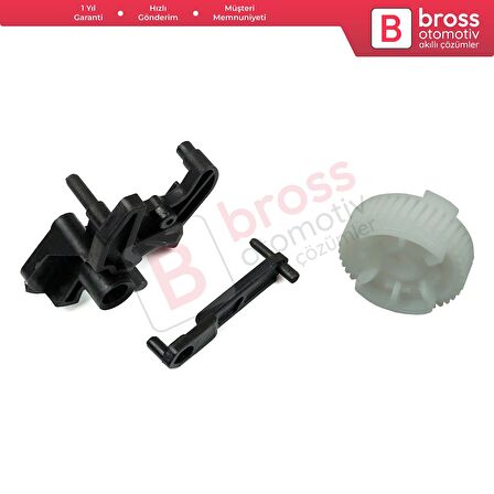 BDP148-2 BMW 1 3 5 X5 X6 Z4 E90 E91 E92 E93 için Sağ Kapı Kilit Tamir Seti 51217202146