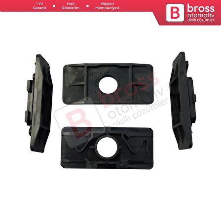 Renault Clio Ypsilon 2 Espace 4 Scenic Megane 1 İçin 4X Ön Çamurluk Tespit Bağlantı Klipsi VİDASIZ