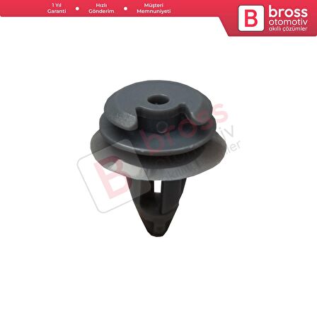 BMW Ford İçin 10 Adet Döşeme Klipsi Gri Renk 51411973500
