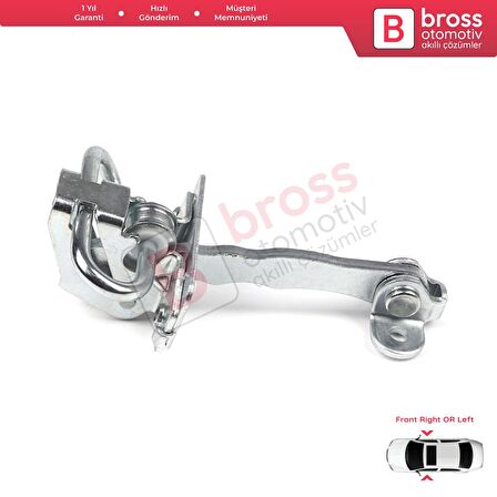 Fiat Doblo 2005-2010 Alfa Romeo 156 1997-2006 İçin Ön Sağ veya Sol Kapı Gergi Yayı 51799708 