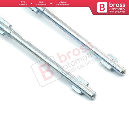 Peugeot Citroen Fiat Lancia Eurovans 1994-2002 İçin 2 Adet Sürgülü Kapı Kolu Kilit Pimi 140 mm