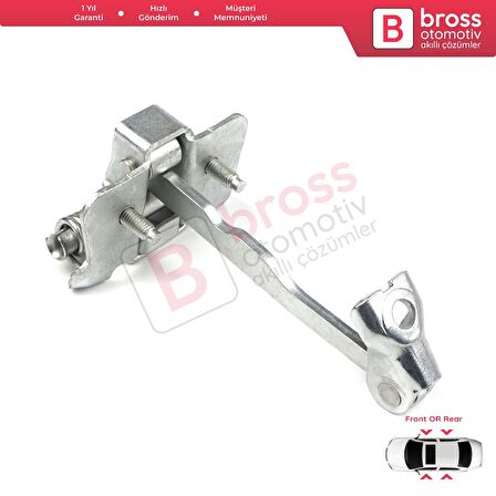 Renault Dacia Sandero Logan Duster 2 Symbol 3 İçin Ön veya Arka Kapı Gergi Yayı 804302559R 