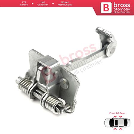 Renault Dacia Sandero Logan Duster 2 Symbol 3 İçin Ön veya Arka Kapı Gergi Yayı 804302559R 