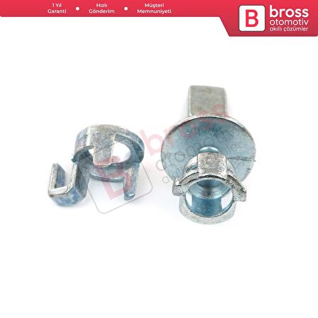 VW Sharan Seat Alhambra Ford Galaxy İçin Ön Kapı Kilidi Tamir Takımı 42.5 mm 6K0837223A