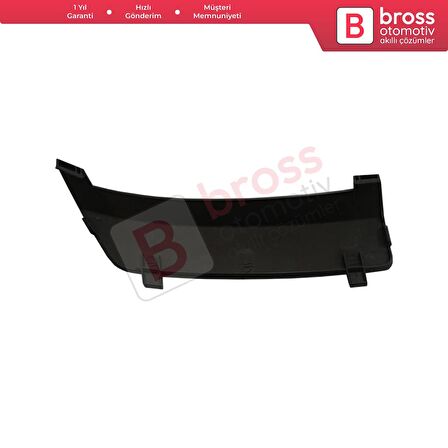 Ford Fiesta 2008-2017 İçin Arka Tampon Çeki Demir Kapağı 8A6117K922AB5ZCT