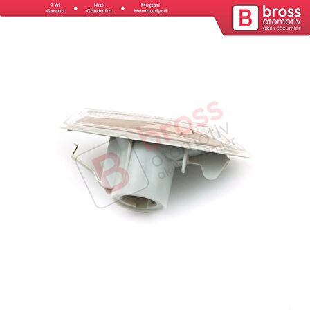 Dacia Sandero Logan İçin Beyaz Sağ Yan Çamurluk Sinyali 261601801R