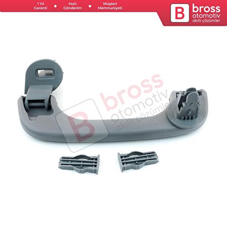 Renault Megane Scenic MK2 Clio MK3 için Gri Tavan El Tutamağı 8200174109