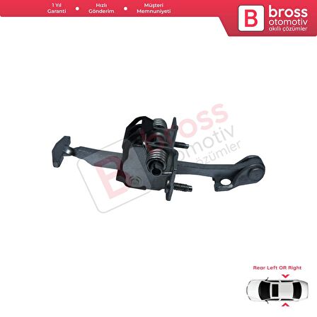 Citroen C4 Picasso MK1 2006-2013 İçin Arka Sağ veya Sol Kapı Gergi Yayı 9181K4