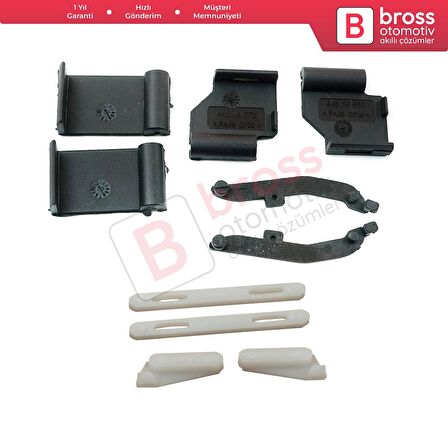 BMW X5 E53 X3 E83 İçin 10 Parça Sunroof Tamir Seti Tip:2