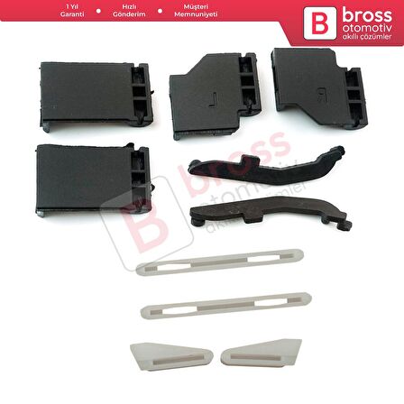 BMW X5 E53 X3 E83 İçin 10 Parça Sunroof Tamir Seti Tip:2
