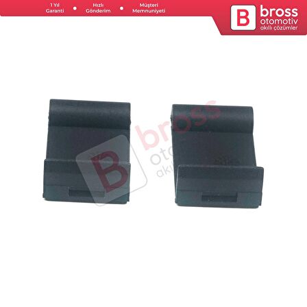 BMW E53 E61 E83 E91 için 2 Adet Sunroof Mekanizma Tamir Clipsi
