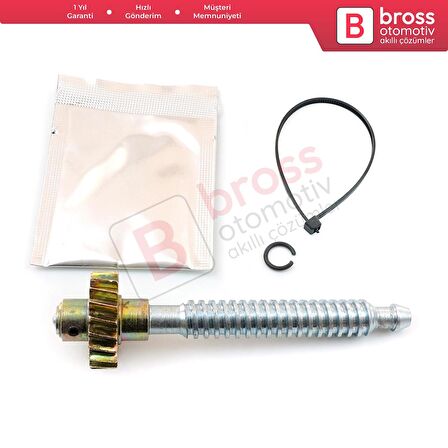 Ford Mondeo S Max Jaguar için Koltuk Yükseklik Dişli 11 cm Mil 5609510