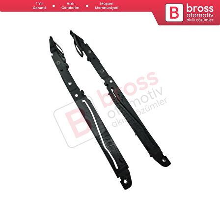 Kia Hyundai Ford Peugeot 307 Dodge Ram Chrysler İçin Sunroof Cam Kılavuz Seti 81620A