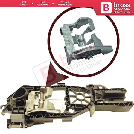 VW Passat 3C B6 B7 CC 357 İçin Ön veya Arka Sağ Dış Kapı Kolu Destek Kilit Demiri 3C0837886