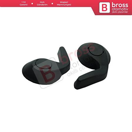 Renault Kangoo MK2 için İki Adet SİYAH Ön Koltuk Ayar Kolu 7701209971, 7701209972