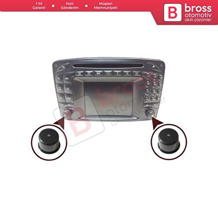 Mercedes İçin COMAND 2.0 E RADIO NAVI Düğmesi 2038209689