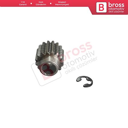 BMW 3 Serisi E30 E36 E46 Cabrio 1992-1999 İçin Açılır Tavan Tente Motor Dişlisi 67618360002