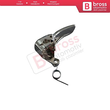 Nissan Qashqai 2007-2013 J10 JJ10 İçin Alüminyum Kaplama Paslanmaz İç Sağ Kapı Kolu