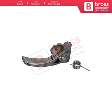 Nissan Qashqai 2007-2013 J10 JJ10 İçin Alüminyum Kaplama Paslanmaz İç Sol Kapı Kolu