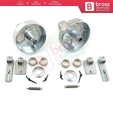 Mercedes Vito Viano W639 Sprinter MK2 VW Crafter için Sağ Sol Kolçak Tamir Seti