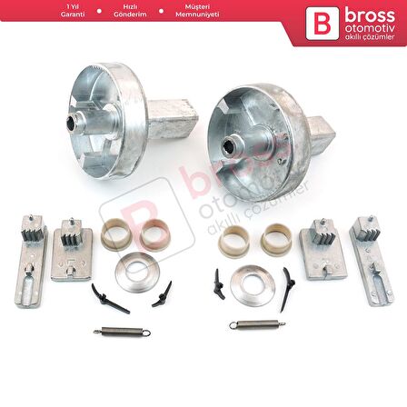 Mercedes Vito Viano W639 Sprinter MK2 VW Crafter için Sağ Sol Kolçak Tamir Seti