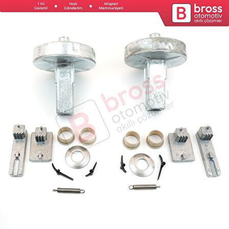 Mercedes Vito Viano W639 Sprinter MK2 VW Crafter için Sağ Sol Kolçak Tamir Seti